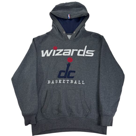 Washington Wizards dc Basketball Hoodie NBA Men's Large Pullover Sweatshirt - Picture 1 of 7